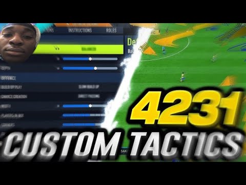 I THINK THIS IS THE BEST 4231 CUSTOM TACTICS IN FIFA 23