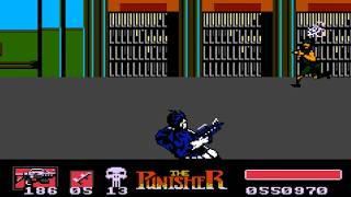 The Punisher (NES, 1991) – Full Game Session 💀🌆🌈