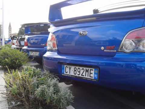 All Motor's Show Pianiga 2013 raduno gruppo VENETOMOTORI.IT Subaru Impreza