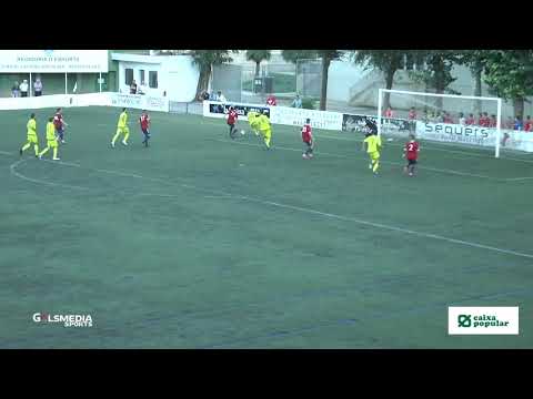 Suspense en el gol de Quintana para el Tavernes de la Valldigna