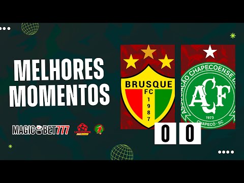 Gols e lances de Brusque x Chapecoense