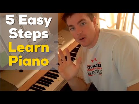 5 Easy Steps to Learn Piano - Matt McCoy  (No reading music)