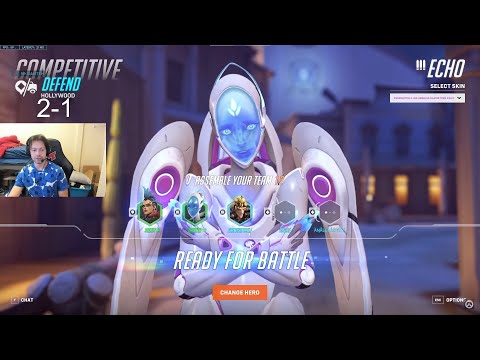 16K DMG! DANTEH THE BEST ECHO IN THE WORLD! GAMEPLAY OVERWATCH 2 SEASON 5