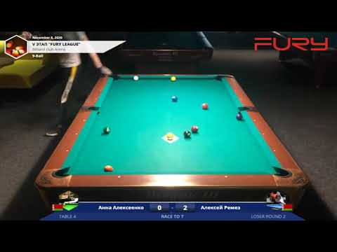 FURY League in Belarus - Stage V - Losers Round 2 - Анна Алексеенко vs Алексей Ремез