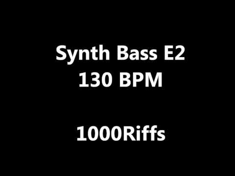 Synth Bass E2 Metronome : 130 BPM - Beats Per Minute