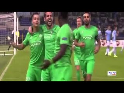 Moustapha Sall Goal - lazio vs saint-etienne 1-1 (Europa League 2015)