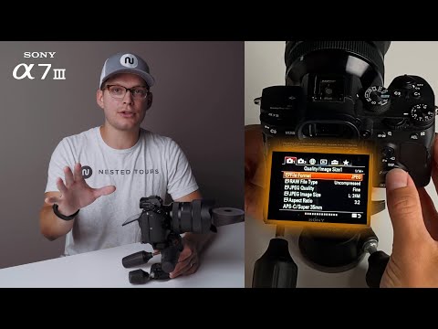 Best Camera Settings Sony A7 III for Real Estate Photography How to Save & Recall Settings