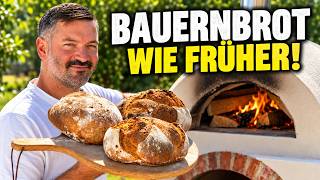 Video: Schwäbisches Bauernbrot aus dem Holzbackofen mit Waldi