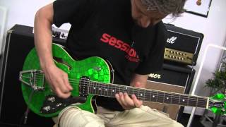 Video thumbnail for DUESENBERG Starplayer TV Emerald Green Pearl by session