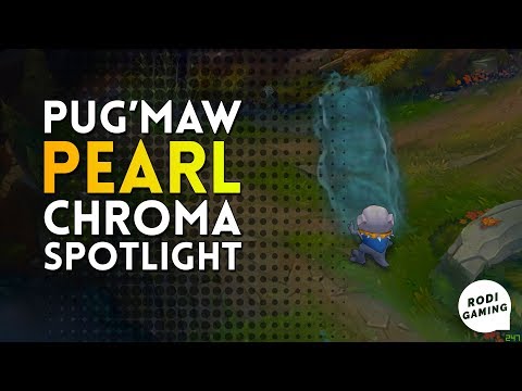 PUG'MAW KOG'MAW PEARL CHROMA SPOTLIGHT - LEAGUE OF LEGENDS