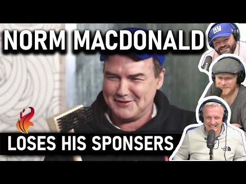 Norm Macdonald Loses His Sponsors REACTION!! | OFFICE BLOKES REACT!!