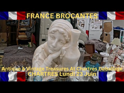 EP 45 Chartres Grand Deballage Professional Antiques Fair June 23rd 25 Thrifting Brocante & Antiques