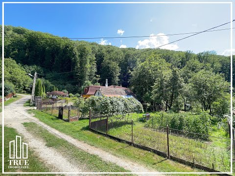 Casă 50m² + teren 628m², intravilan, la 1.4 km de Lacul Ursu, centru Sovata!