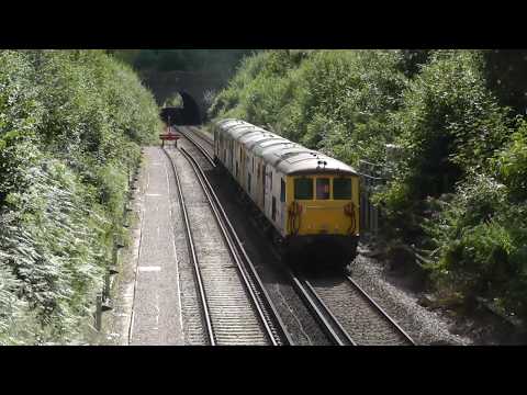 (HD) Kent Rail action 11-13/8/13 including Class 73 convoys!