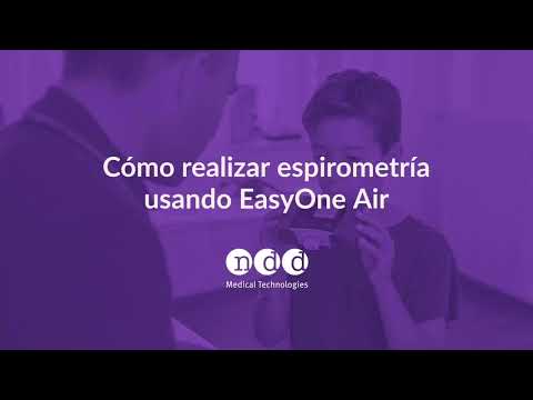 🤔¿Cómo realizar una espirometría con EasyOne Air?🤔 | Sanro Electromedicina