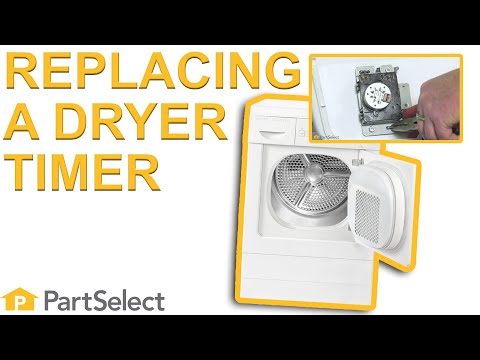 Dryer Troubleshooting: How to Replace Your Dryer's Timer | PartSelect.com