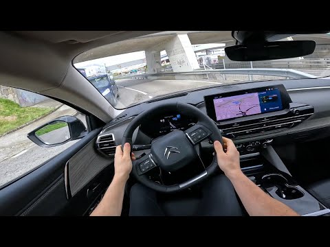 2023 Citroen C5 X Plug-in Hybrid Test Drive | Ambience Binaural Sound