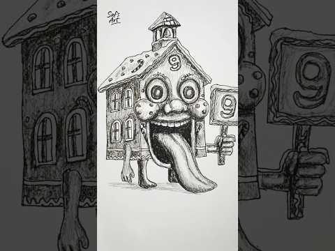 draw La ginger sekolah #shorts