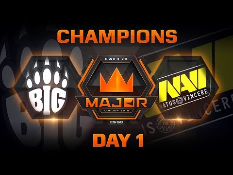 BIG vs NaVi - Dust 2 (FACEIT Major: London 2018)
