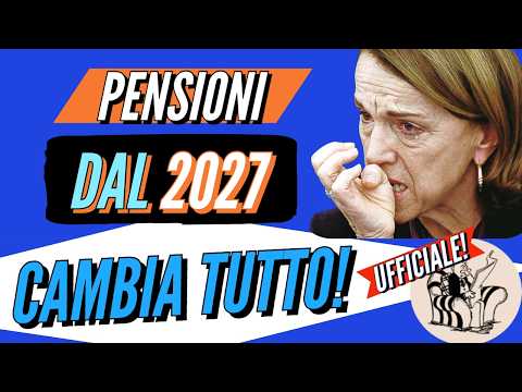 🌏 PENSIONS, OFFICIAL❗️ EVERYTHING CHANGES FROM 2027 ‼️ New rules and amounts..