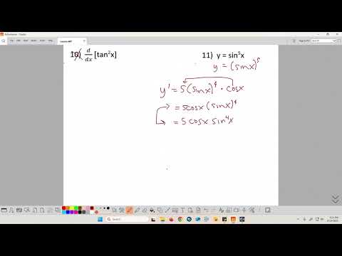 Lesson 8 - Chain Rule Examples