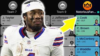 2026 Fantasy Football Mock Draft | 12 Team | PPR (Pick 10)