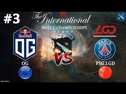 ЛУЧШАЯ игра в истории TI8 | OG vs PSG.LGD #3 (BO3) | The International 2018