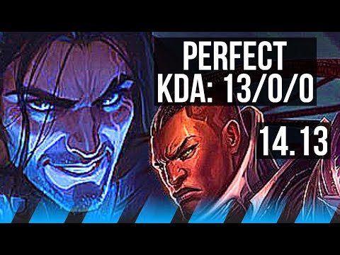 SYLAS vs LUCIAN (MID) | 13/0/0, 68% winrate, Legendary, 6 solo kills | EUW Grandmaster | 14.13