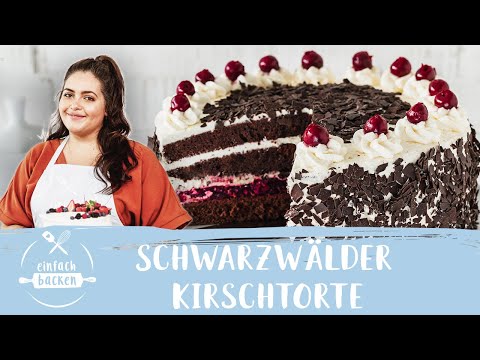 Schwarzwälder Kirschtorte – das klassische Rezept I Torten-Klassiker I Einfach Backen