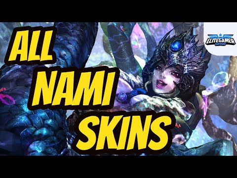All Nami Skins Spotlight League of Legends Skin Review