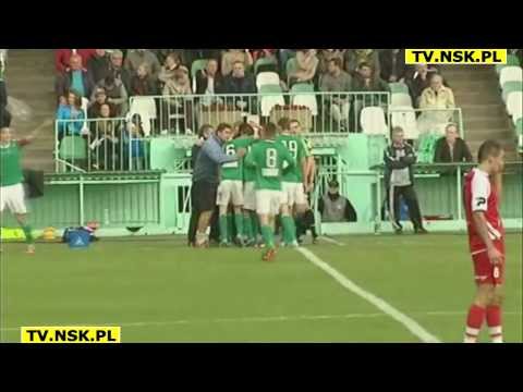 tv.nsk.pl 2013-09-21 Radomiak Radom - Limanovia Limanowa 3-0 (0-0) bramki relacja wypowiedzi