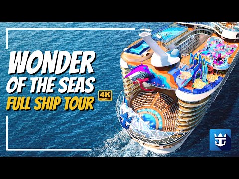 Wonder of the Seas Full Walkthrough Ship Tour & Review 4K | Royal Caribbean Cruise Line