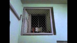 Работа клапана дымоудаления