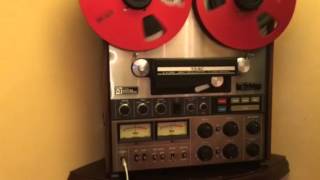 Video thumbnail for TEAC A-7300 reel to reel 2 track by Dmitriy Verbov