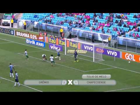 Gols do Cavalinho Grêmio 2 x 3 Chapecoense
