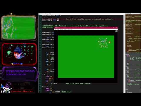 Sprite clipping on the Sam Coupe (Part 1/2) - Z80 Assembly Lesson S28