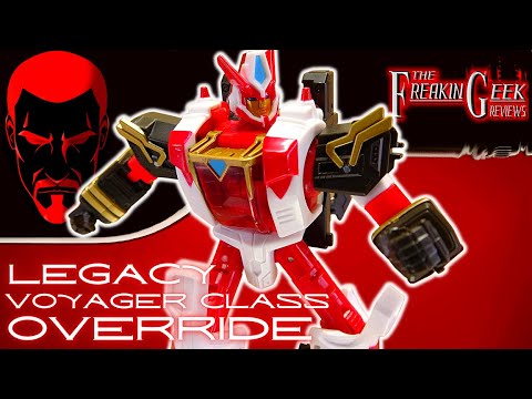 Legacy Velocitron Voyager OVERRIDE: EmGo's Transformers Reviews N' Stuff