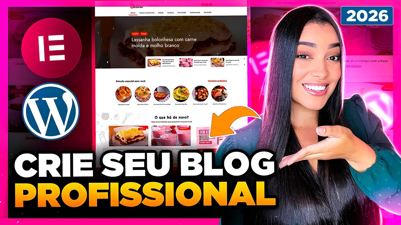 Como Criar um BLOG NO WORDPRESS e Elementor [Passo a Passo e Profissional]