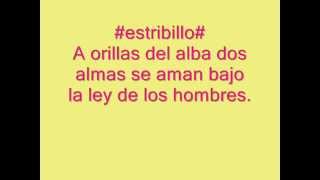 Malú-  La ley de los hombres. letra