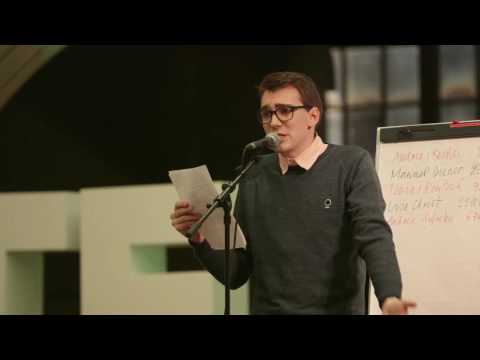 Poetry Slam «Preacher vs. Poets» in Bern: Michael Frey
