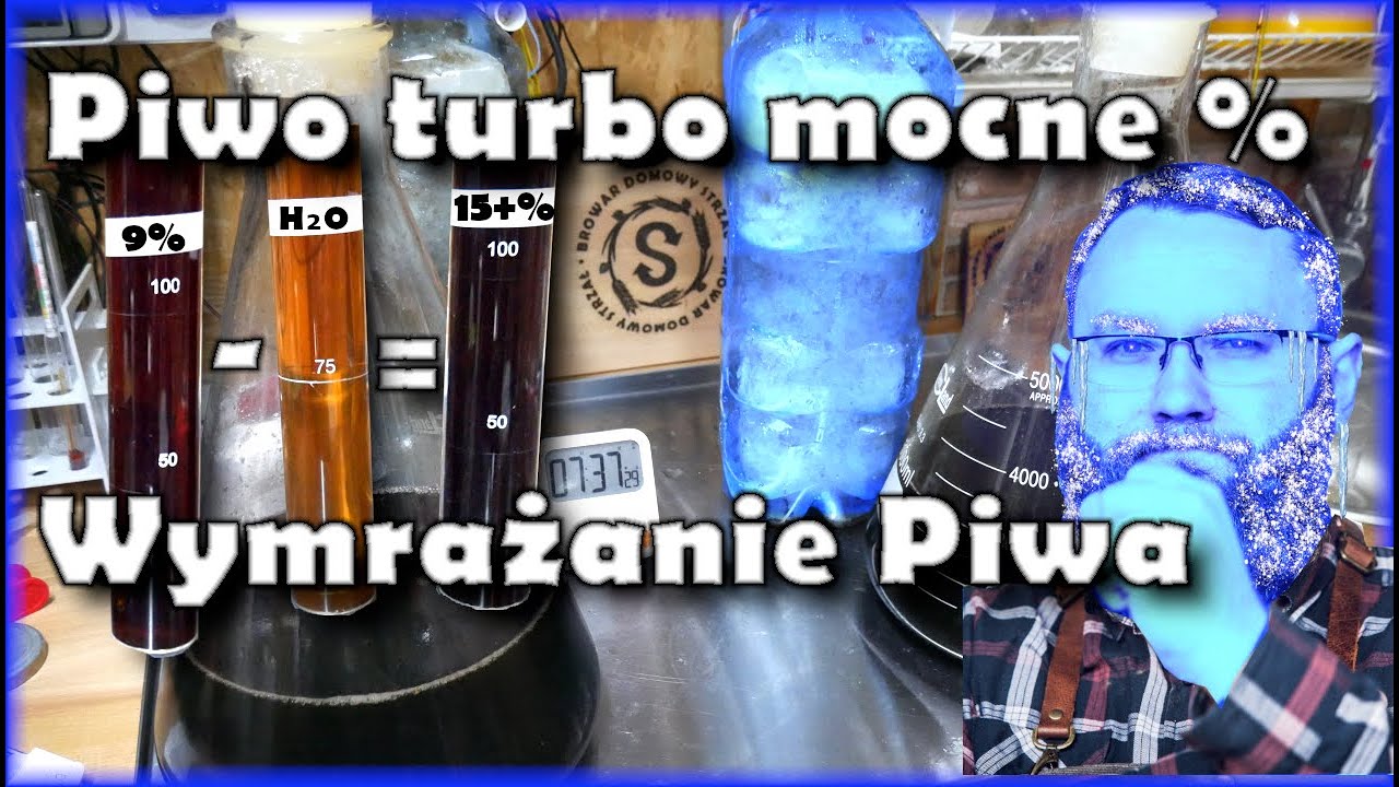 Wymrażany Porter Bałtycki ❄️❄️❄️ Czy Porter zamarza?