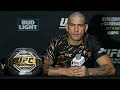 Alex Pereira Post Fight Press Conference UFC 320