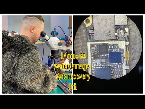 BASIC REPAIRS - IPHONE 6S WATERDAMAGE - NO BOOT - SHORT 60 mA - CHESTNUT IC - ICC PRO