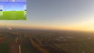 preview picture of video 'Flug über Frimmersdorf'