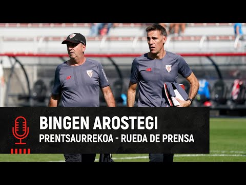Imagen de portada del video 🎙️ Bingen Arostegi I post Bilbao Athletic 1-0 CF Intercity l Primera RFEF 2022-23 – 7. J