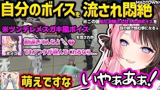 ツンデレメスガキ風ボイスを皆の前で流されたり、年上お姉さん甘えん坊ボイスを目の前で読んだ恥ずかしさで悶絶するひなーのが可愛いすぎたｗｗ【橘ひなの/ぶいすぽ】