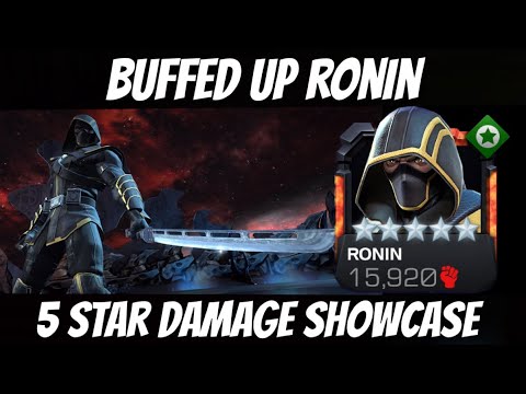 NEW RONIN RANK 5 DAMAGE SHOWCASE - KIND OF BETTER???