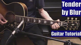 Tender by Blur (Guitar Tutorial with the Isolated Vocal Track by Blur)