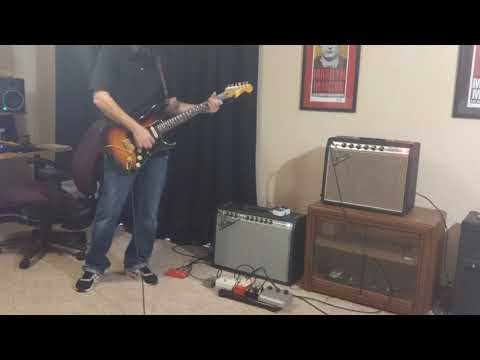 RFO Electronics Klamac "elMo" Pedal Test. [Stevie Ray Vaughan] *Check Description*