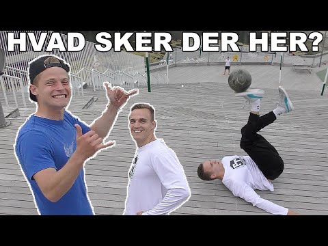 MATHIAS JENSEN SPARKER BOLDEN UDOVER HØJ TRAPPE! 🤩.